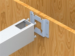 ATTACHMENT FOR CONNECTING COUPLINGS FOR WOODEN FURNITURE