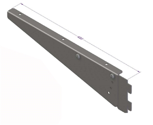 POLICE SUPPORT BRACKETS REG ANGLES 10-20-30 COLUMN