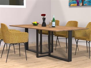 Metal table legs ARMAN + table board