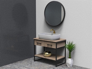 Metal Bathroom Cabinet stand